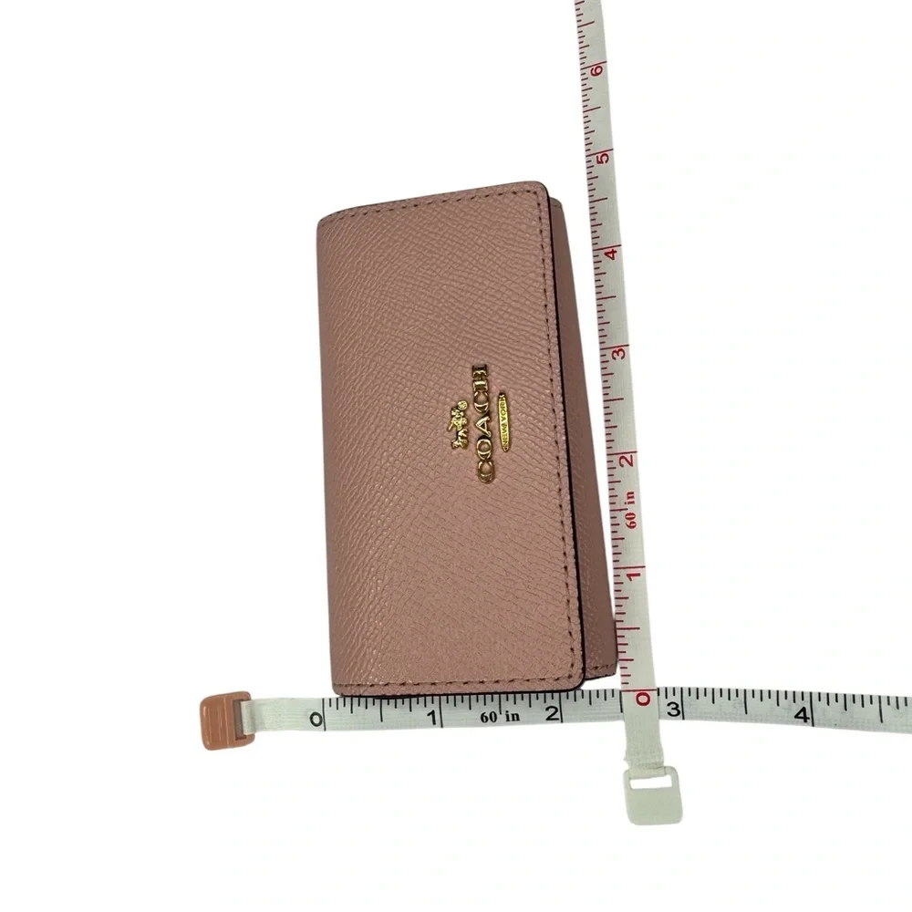 Coach Pink 6 Key Ring Holder - Picture 10 of 11